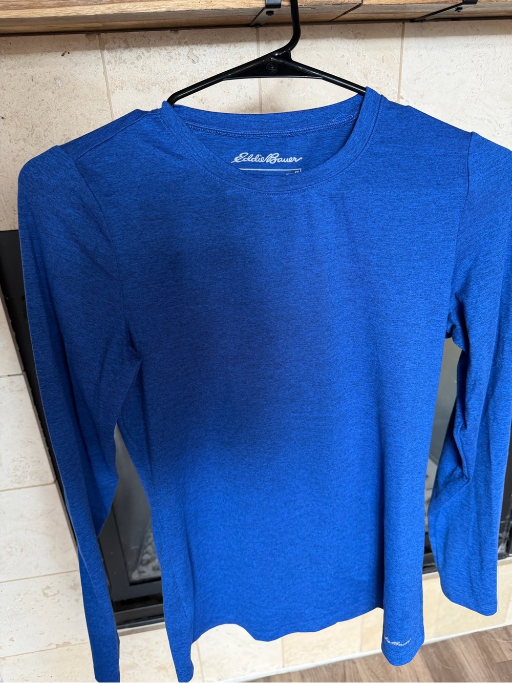 Eddie Bauer Heathered Royal Blue Crewneck Tee